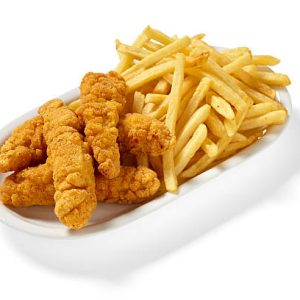 CHICKEN TENDERS 5 UND CON PATATAS