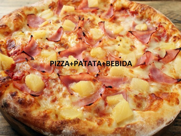 Menú Pizza Pequeña