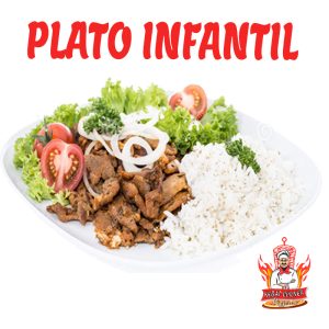 PLATO INFANTIL SIN VERDURA